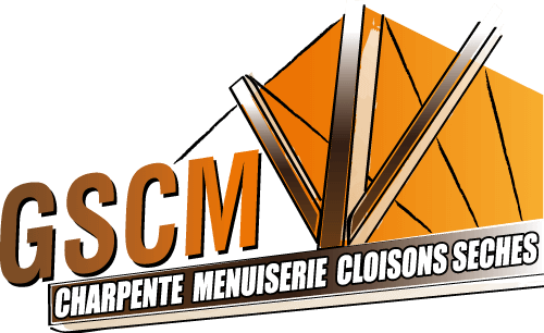 Logo de GSCM, menuisier Bois de Cené